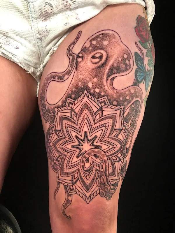 Space Mermaid Tattoo Gallery