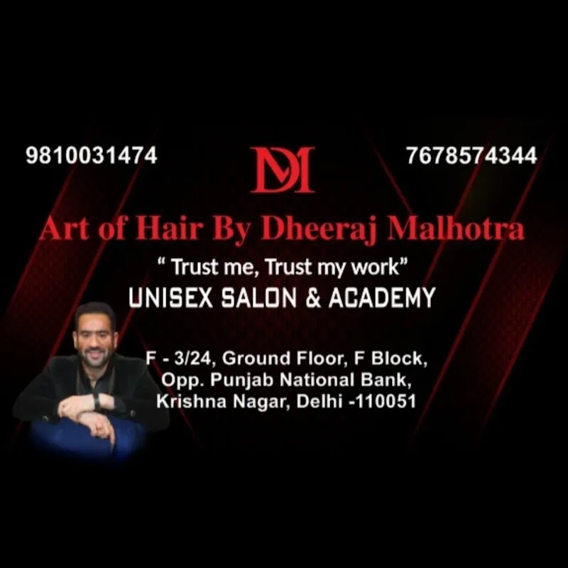 ART OF HAIR BY DHEERAJ MALHOTRA UNISEX SALON & ACADEMY