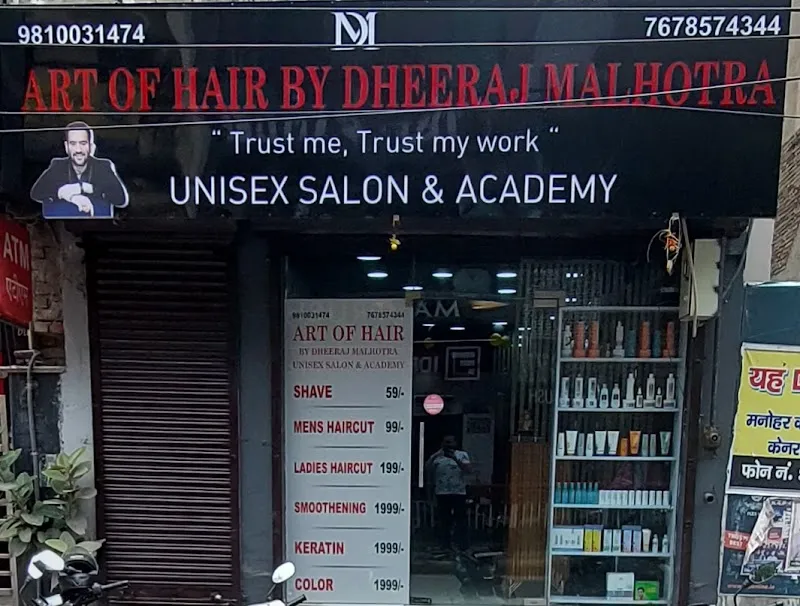 ART OF HAIR BY DHEERAJ MALHOTRA UNISEX SALON & ACADEMY