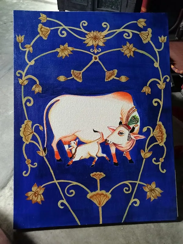 Artist shekhar das(sd wall painting)