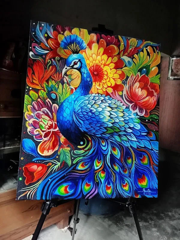 Artist shekhar das(sd wall painting)