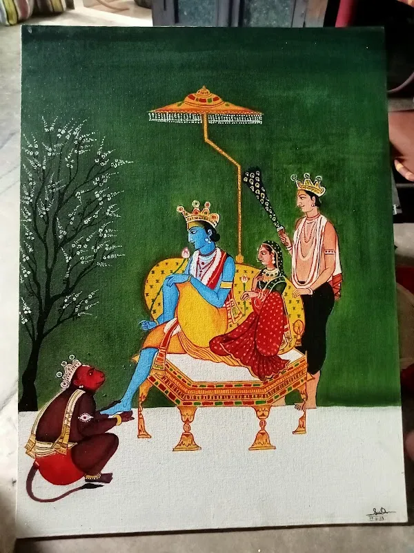 Artist shekhar das(sd wall painting)