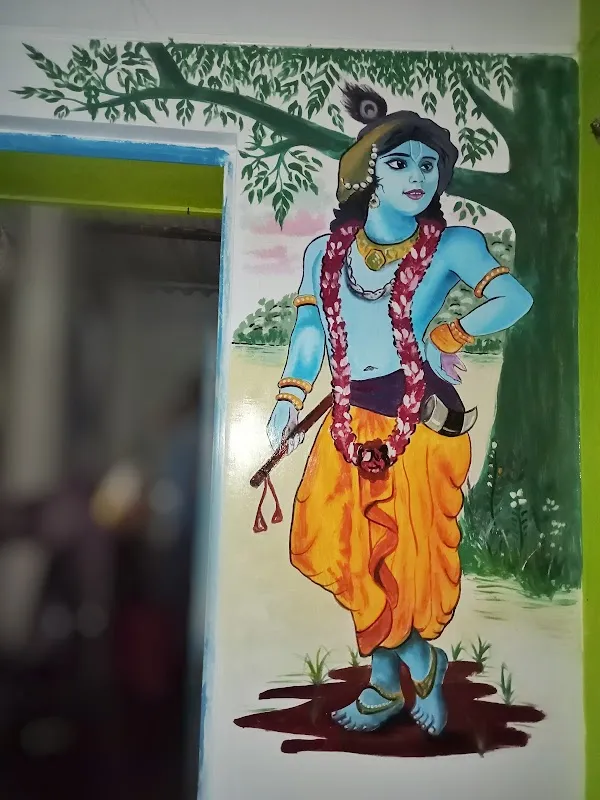Artist shekhar das(sd wall painting)