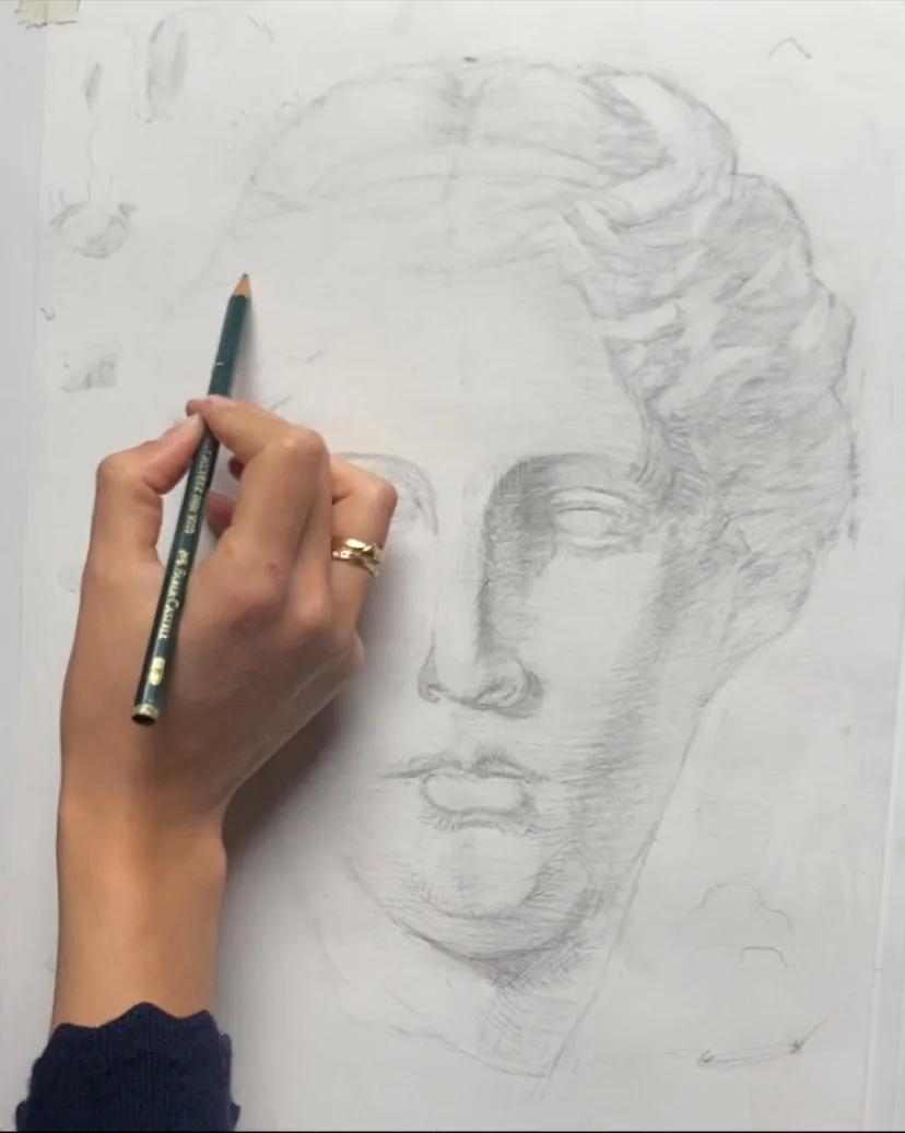 Lux Aeterna dessin & peinture