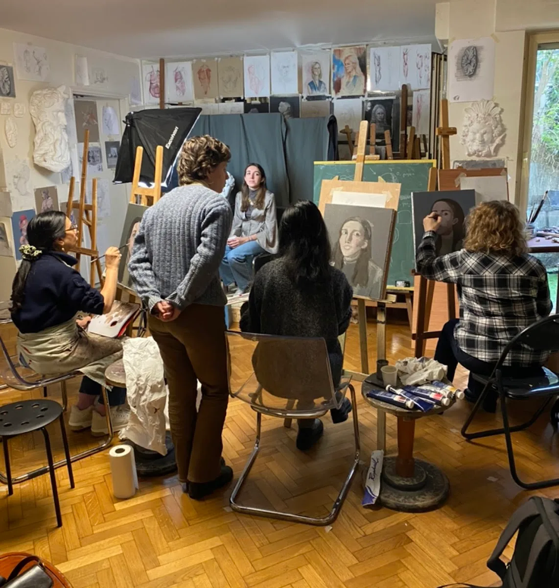 Lux Aeterna dessin & peinture